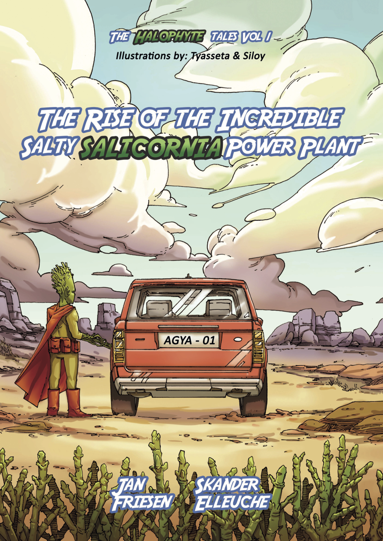 Wissenschaftscomic - The Rise Of The Incredible Salty Salicornia Power Plant
